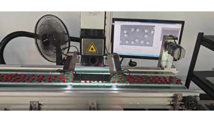电子元器件CO2激光打标方案