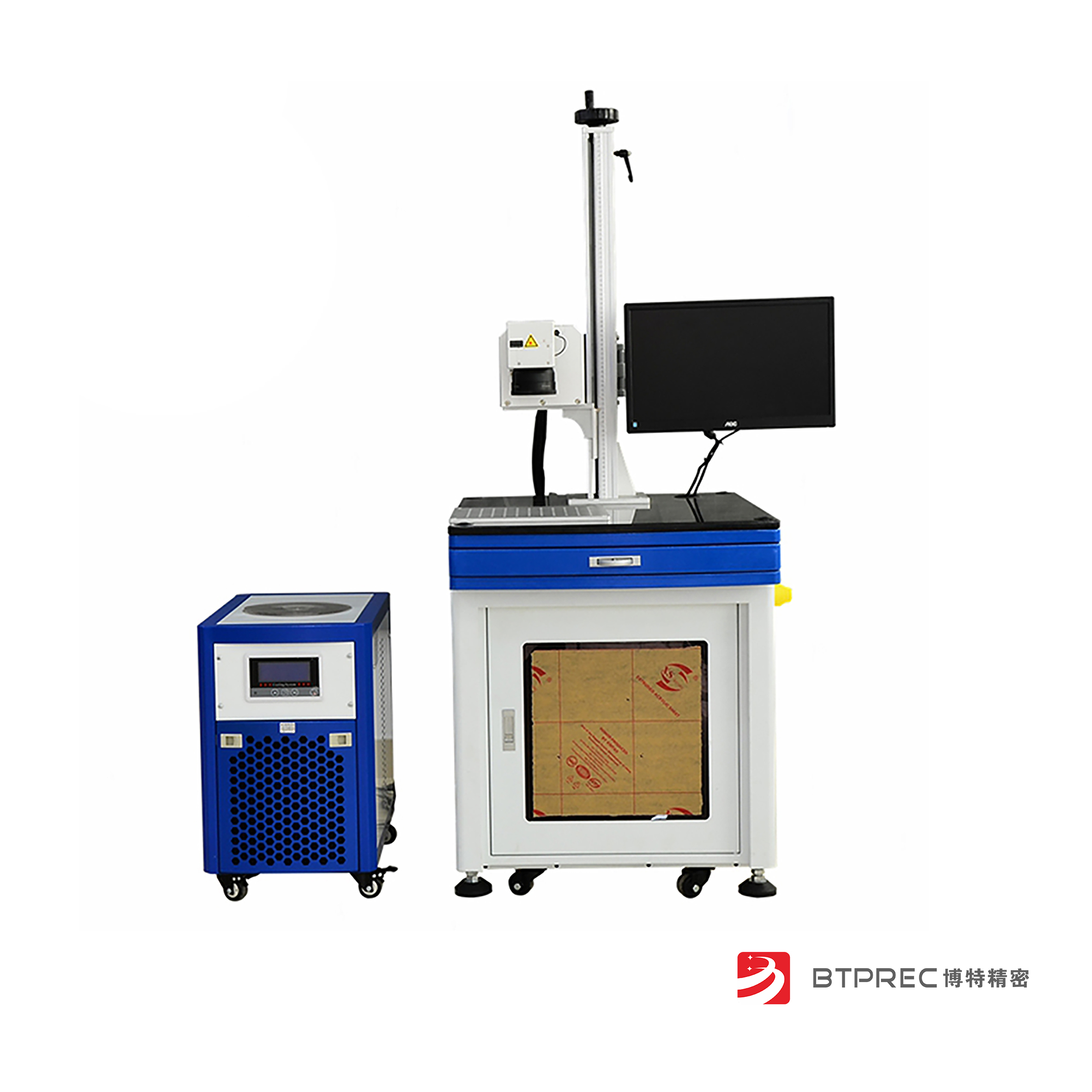 紫外激光打标机在硅片晶圆上激光打码工艺